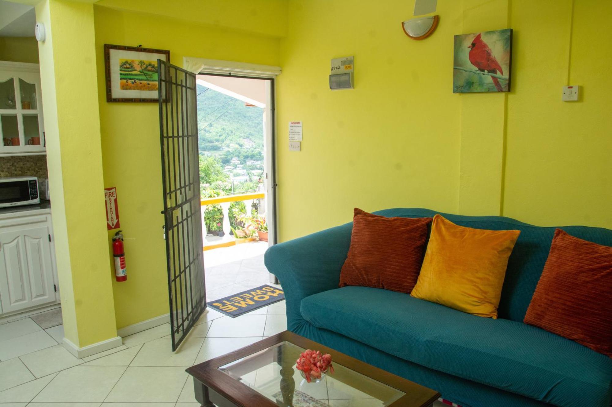 Mountain View Apartments Gros Islet Ngoại thất bức ảnh